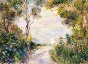 Landschaft, Ende des Weges