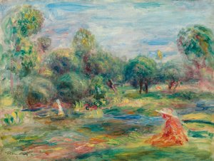 Landschaft bei Cagnes, ca. 1907-1908