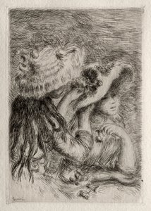 Le Chapeau épinglé von Pierre Auguste Renoir