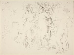 Die Badenden von Pierre Auguste Renoir
