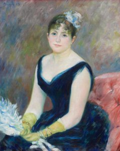 Madame Léon Clapisson von Pierre Auguste Renoir