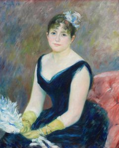 Madame Léon Clapisson, 1883 von Pierre Auguste Renoir