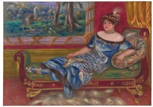 Madame de Galéa à la méridienne, 1912