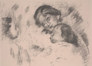 Mutterschaft: Gabrielle, Jean und ein Mädchen