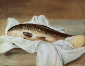 Stillleben mit Fisch
