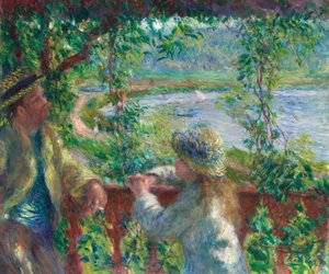 In der Nähe des Sees von Pierre Auguste Renoir