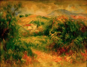 Landschaft von Crosde-Cagnes
