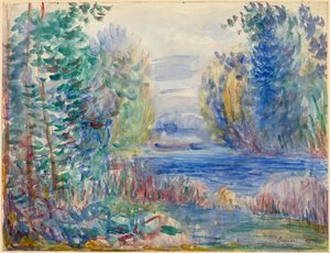 Flusslandschaft (1890)