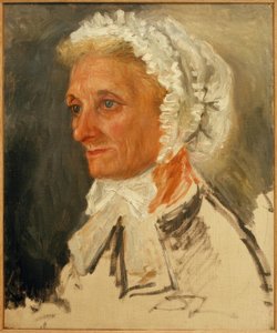 Porträt der Mutter von Renoir von Pierre Auguste Renoir