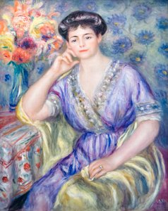 Porträt von Madame Joseph Durand Ruel von Pierre Auguste Renoir
