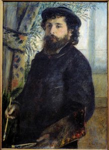 Porträt des Malers Claude Monet von Pierre Auguste Renoir