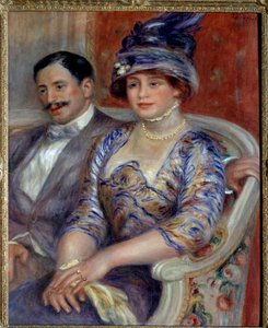 Porträts von Monsieur und Madame Bernheim de Villers von Pierre Auguste Renoir