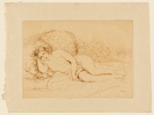Liegender Akt von Pierre Auguste Renoir