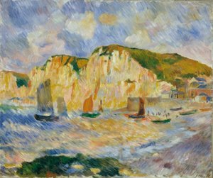 Meer und Klippen, ca. 1885