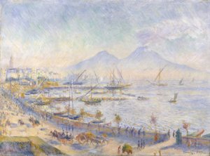 Die Bucht von Neapel, 1881 von Pierre Auguste Renoir