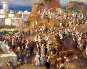 Die Moschee oder Arabisches Fest, 1881 von Pierre Auguste Renoir