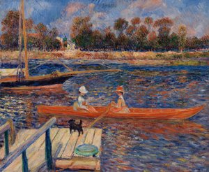Die Seine in Argenteuil von Pierre Auguste Renoir