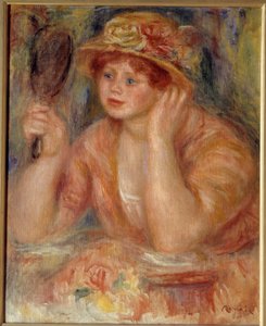 Die Frau im Spiegel