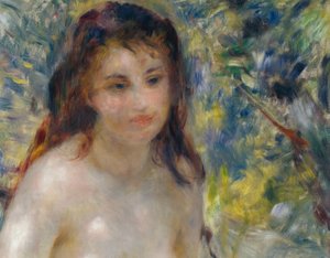 Frauentorso in der Sonne