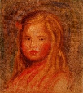 Junges Mädchen mit langen Haaren