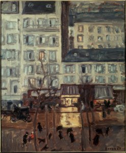 Boulevard de Clichy von Pierre Bonnard