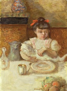 Kind mit Katzen, ca. 1906 von Pierre Bonnard