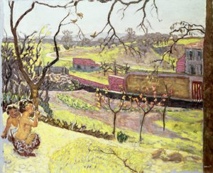 Früher Frühling (Kleine Faune), ca. 1909 von Pierre Bonnard