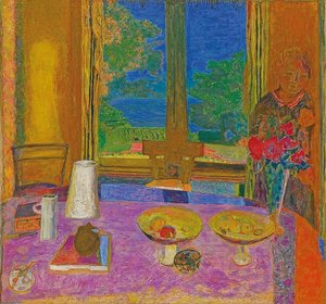 Großes Esszimmer zum Garten (Grande salle à manger sur le jardin)