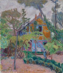 Haus zwischen Bäumen, 1918
