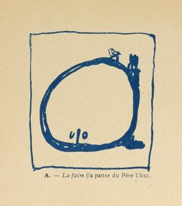 Hunger - Pere Ubus Bauch, aus dem Alphabet von Pere Ubu, 1900