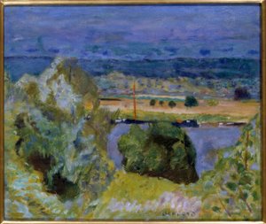 Die Seine bei Vernon von Pierre Bonnard