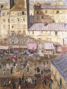 Le Boulevard Exterieur: Boulevard de Clichy und Ecke der Rue de Douai, um 1904