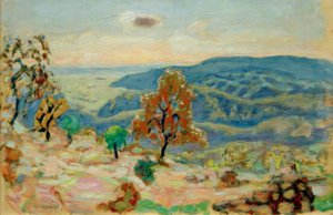 Paysage de montagne von Pierre Bonnard