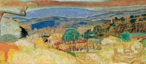 Landschaft von Le Cannet von Pierre Bonnard