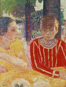 Porträt von Madame Reine Natanson und Marthe Bonnard, 1928