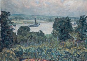 Schlepper auf der Seine