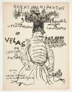 Repertoire du Theatre des Pantins - sechs Lieder von Pierre Bonnard