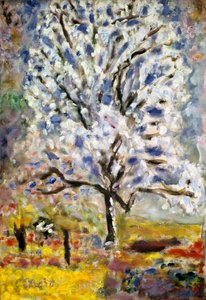 Der Mandelbaum in Blüte, 1947