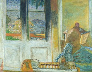 Die Französischen Fenster oder, Morgen in Le Cannet, 1933