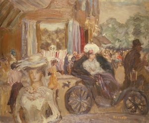 Die Droschke von Pierre Bonnard