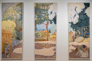 Das Mittelmeer. Triptychon. Studie in Saint-Tropez