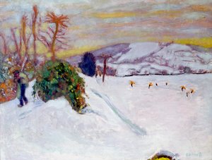 Der Schnee in Dauphine, 1910