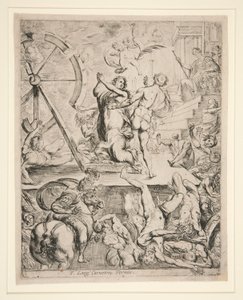 Das Martyrium der heiligen Katharina von Alexandria von Pierre Brebiette