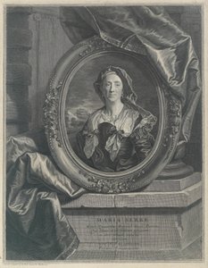 Madame Marie Rigaud (Maria Serre) von Pierre Drevet