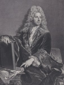 Porträt von Robert de Cotte, 1722