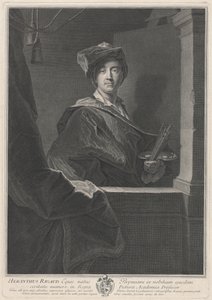 Hyacinthe Rigaud von Pierre Drevet, after Hyacinthe Rigaud