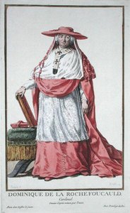 Kardinal Dominique de la Rochefoucauld (1712-1800) aus 