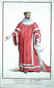 Jacques Auguste de Thou (1533-1617) aus 