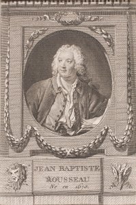 Jean Baptiste Rousseau von Pierre Dupin
