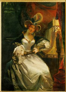 Königin Hortense Bonaparte, Gemahlin von Napoleons Bruder Louis, König von Holland, und Mutter von Napoleon III.
